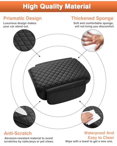 Center Console Cover for Subaru Forester 2018 (Size for Subaru Forester 2019-2024)