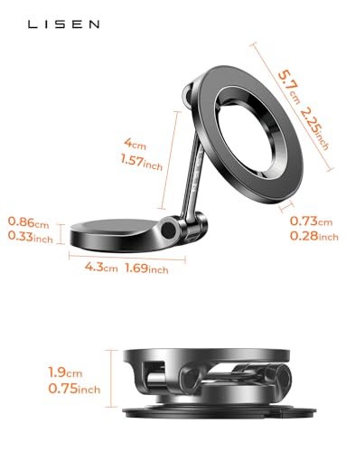 for MagSafe Car Mount 2 Pack (Black 2)