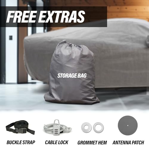 5 Layer Full Car Cover (Fits Chevy Bel Air 1949-1957 Hardtop Coupe 2-Door)