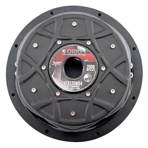 XTR12SWD4 XTR Series 12" Shallow Subwoofer (12" - DUAL 4 OHM)