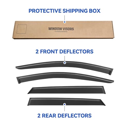 Window Visors Rain Guards for 2022 2023 2024 2025 2026 Hyundai Tucson (2022-2026 Hyundai Tucson)