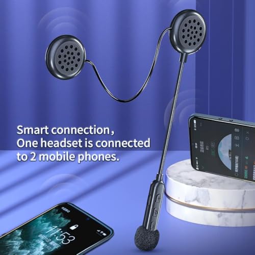 BT40 Motorcycle Helmet Bluetooth Headset (M)
