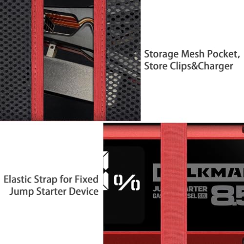 Hard Case for HULKMAN Alpha85 (Black+Red / for Alpha85/85S/Pro)