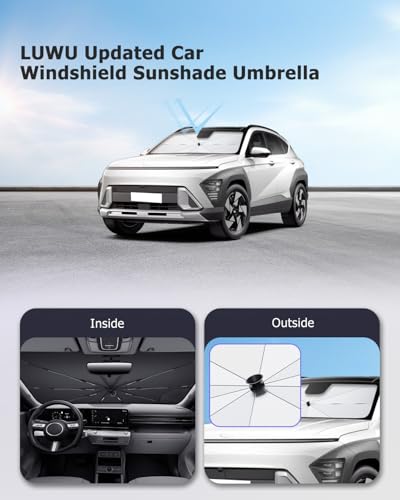 2026 RAV4 Windshield Sun Shade Umbrella Foldable UV Block Front Window Sunshade (RAV4 2026)