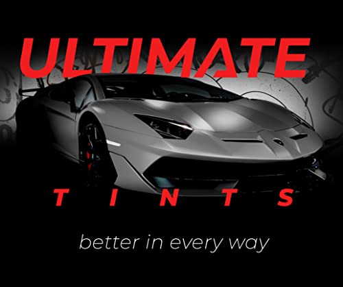 Ultimate Headlight Taillight Tint Vinyl Wrap (16" x 30ft / Light Smoke)