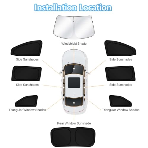 Car Window Shades for 2018 (FOR | Odyssey 2018-2024)