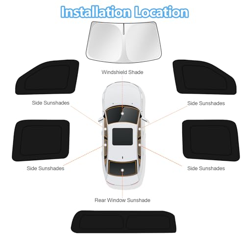 Car Window Shades for Ford Maverick Lariat 2022 (FOR | Maverick 2022-2025 (6pcs))