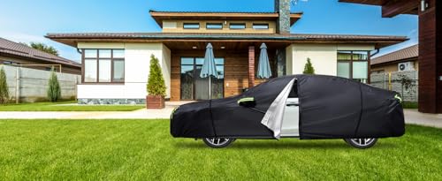 Car Cover Custom Fit for Honda Civic 1991 (Fit for Honda Civic Black)