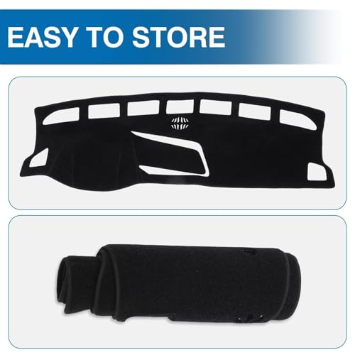 Black Dash Cover for Volkswagen VW Taos (Taos 22-26(black))