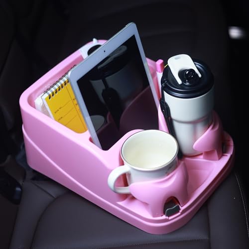 Car Console Organizer (Pink)