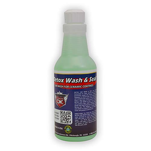 Detox Car Wash and Car Sealant Foam Soap for Ceramic Coatings (16 Ounce (Pack of 1))
