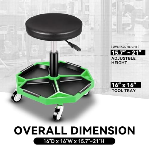 Mechanic Stool (Green)