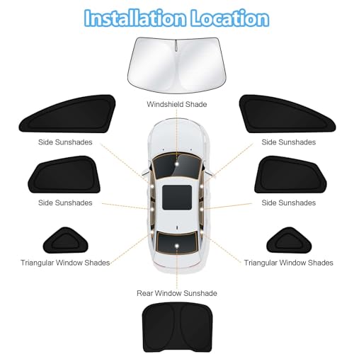 Car Window Shades for 2013 (FOR | Fusion 2013-2021)