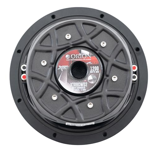 XTR8SWD2 XTR Series 8" Shallow Subwoofer (8" - DUAL 2 OHM)