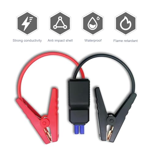 Car Jump Starter Clamps with EC5 Connector