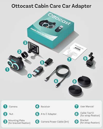 Cabin Care Car Adapter with Baby Car Camera
