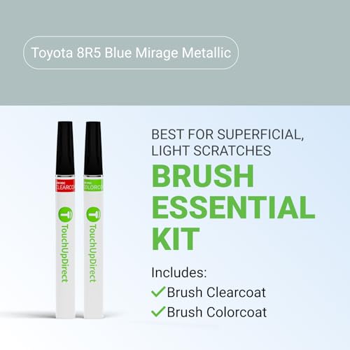 Car Paint Touch Up Brush Kit (Brush - Essential Kit / Blue Mirage Metallic)