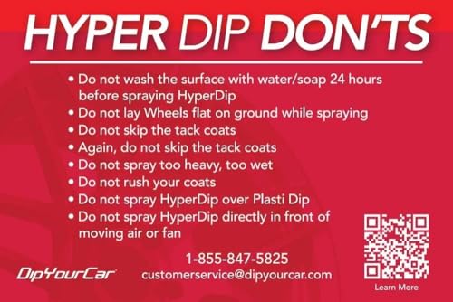 HyperDip Peelable Car Paint (11 Ounce (Pack of 2) / Frozen Black)