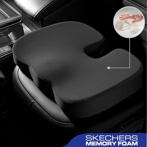 Memory Foam Seat Cushion (Black)