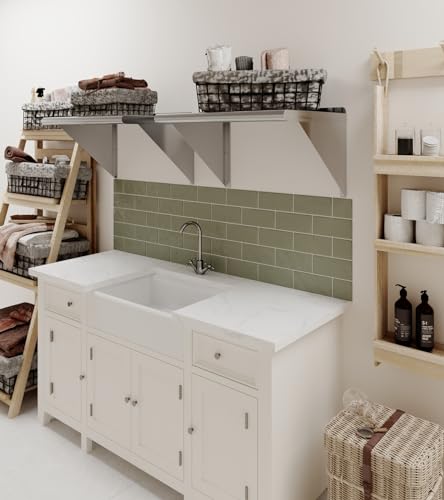 18 in. x 24 in. Stainless Steel Wall Mount Shelf (24 in. x 18 in.)