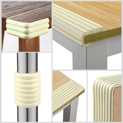 Baby Proofing Edge Corner Protector (Cream- 16.4 Feet)