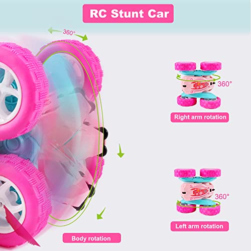 Rc Stunt Cars (Pink)