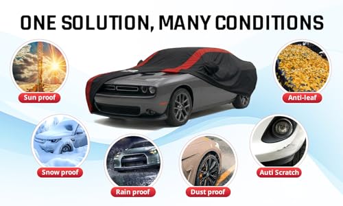 Challenger Car Cover Custom Fit for Dodge Challenger 2008 (Challenger 2008-2026)