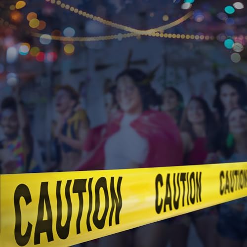 2 Pack Yellow Caution Tape Roll