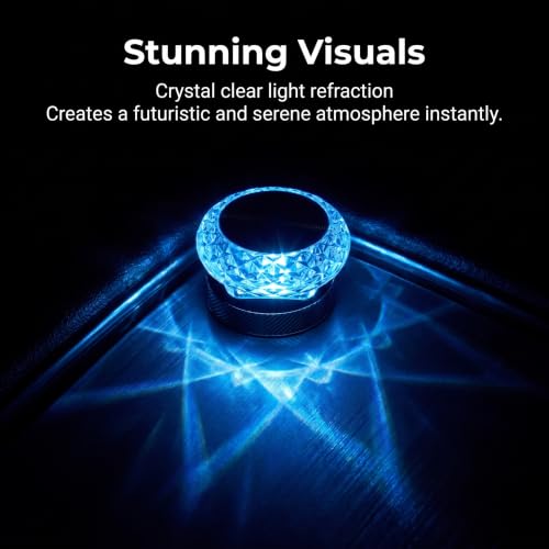 Car Interior USB LED Atmosphere Lamp (1PC / Blue)