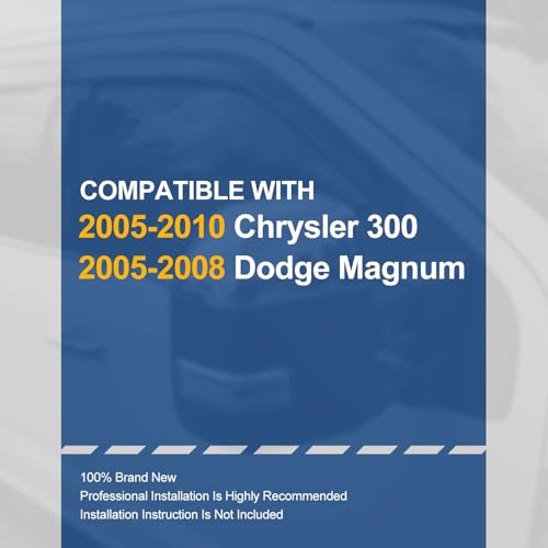 Tape On Window Visors for 2005 (05-10 Chrysler 300 Dodge Magnum)
