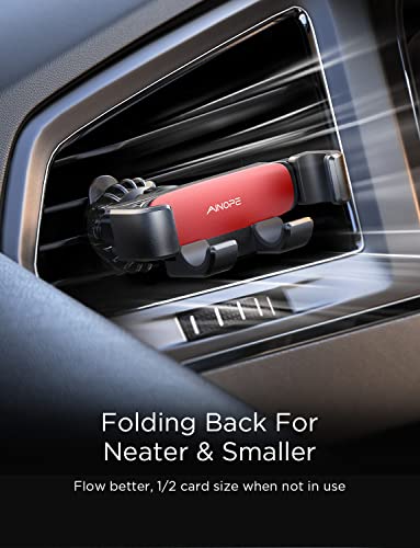 Car Vent Phone Mount Holder for iPhone 17 Pro Max Car Mount [Drop (Red for 1 Pack)