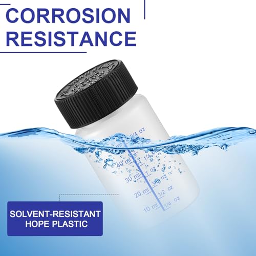 120 Pcs Touch up Paint Bottles with Brush 2 oz 1 oz Mixing Ball