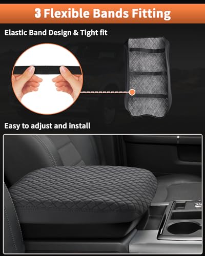 Custom Fit for Center Console Cover 2002 (Size for Dodge Ram 1500 2500 3500 2002-2012)