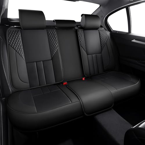 Universal Car Seat Covers for SUVs Sedans Trucks Black (Black / Full-Set)