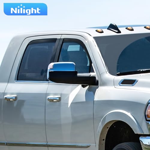 Window Rain Guards for Ram 2500 3500 Crew Cab 2019 (RAM 2500 3500 2019-2026 Crew)