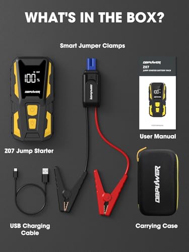 5000A Jump Starter (Yellow)