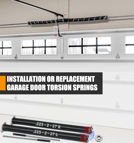 Garage Door Torsion Spring Set (.225x2x27")