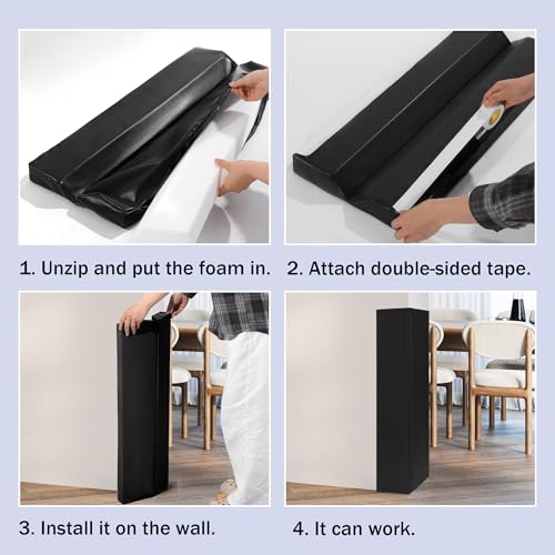Wall Corner Guard (Black)