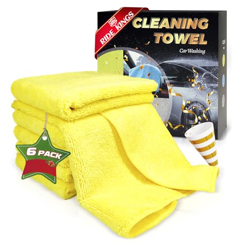 Car Wash Towels 16x16 (Light Yellow)
