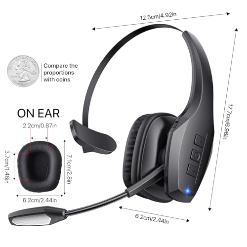 Trucker Bluetooth Headset (Black)