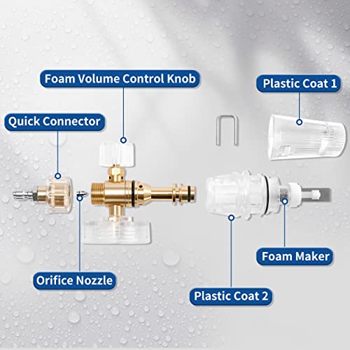 Pressure Washer Foam Cannon (Transparent)