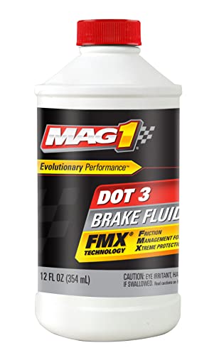 Mag1 00122 DOT3 Brake Fluid (12 Ounce)