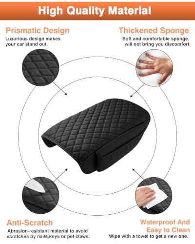 Center Console Cover for Hyundai Tucson 2016 (Size for Hyundai Tucson 2016-2021)