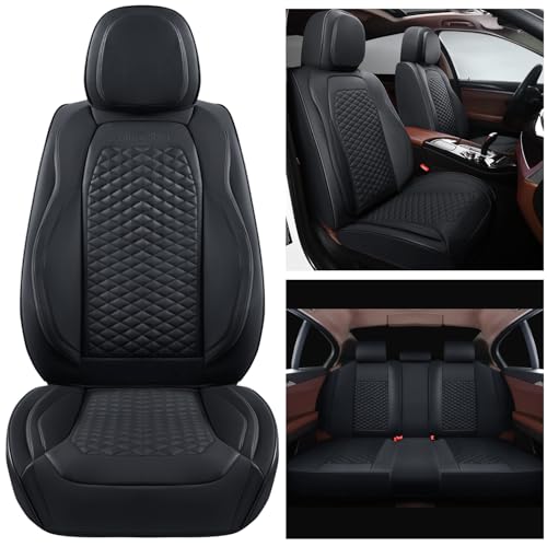 Car Seat Covers Full Set (5 Pack / Black)