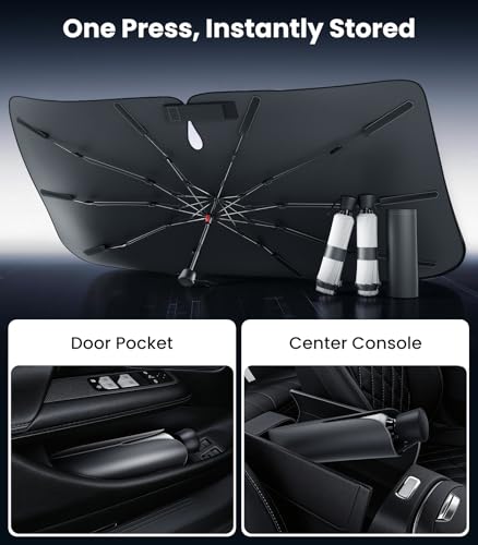 2026 Upgraded Windshield Sun Shade Umbrella (Toyota RAV4)