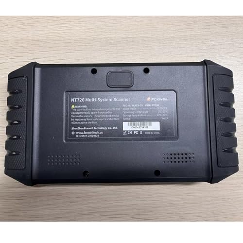 2026 FOXWELL NT726 OBD2 Scanner Diagnostic Tool (NT726 ALL System with 12 Resets Orange / 2026)