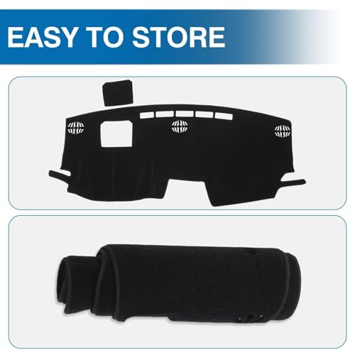 Black Dash Cover for Toyota Sienna 2021 (Sienna 21-26(black))