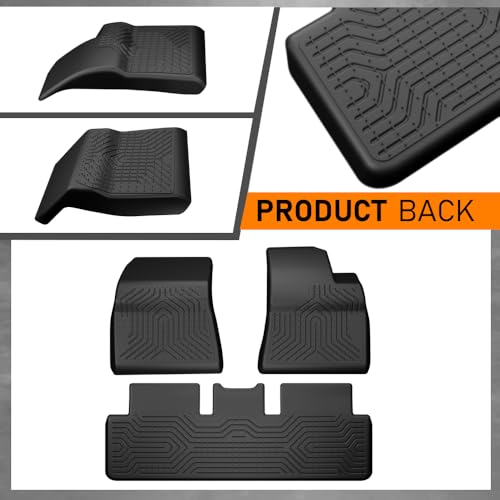 TPE Floor Mats Fit for Tesla Model 3 2017 (2017-2023|Fit Tesla Model 3|3PCS)