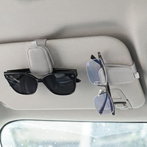 Sunglasses Holder for Car Sun Visor (2 / GREY)