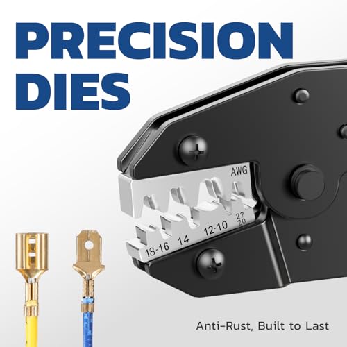 Crimping Die for Open Barrel Terminals